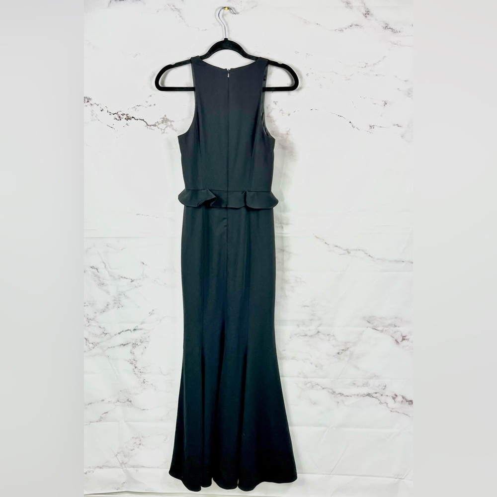 JAYGODFREY Ruffle Black Gown - Picture 7 of 7